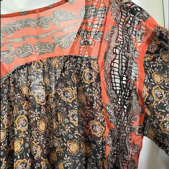 Free People Movement by Free People Flowing Printed Maxi Top Tunic Dress - Picture 13 of 14